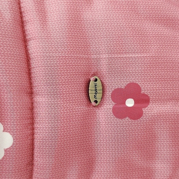 Mayoral infant size 2 to 4 months pink floral with hood easy in and off - Picture 9 of 11